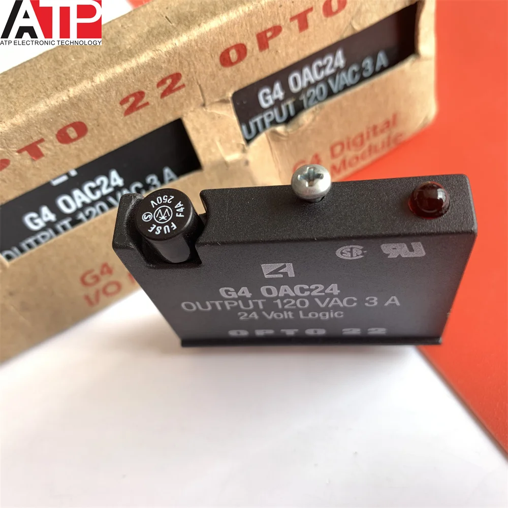 1PCS original G4OAC24 OPTO22 solid state relay G40AC24 with indicator light toggle switch genuine, welcome to consult and order.