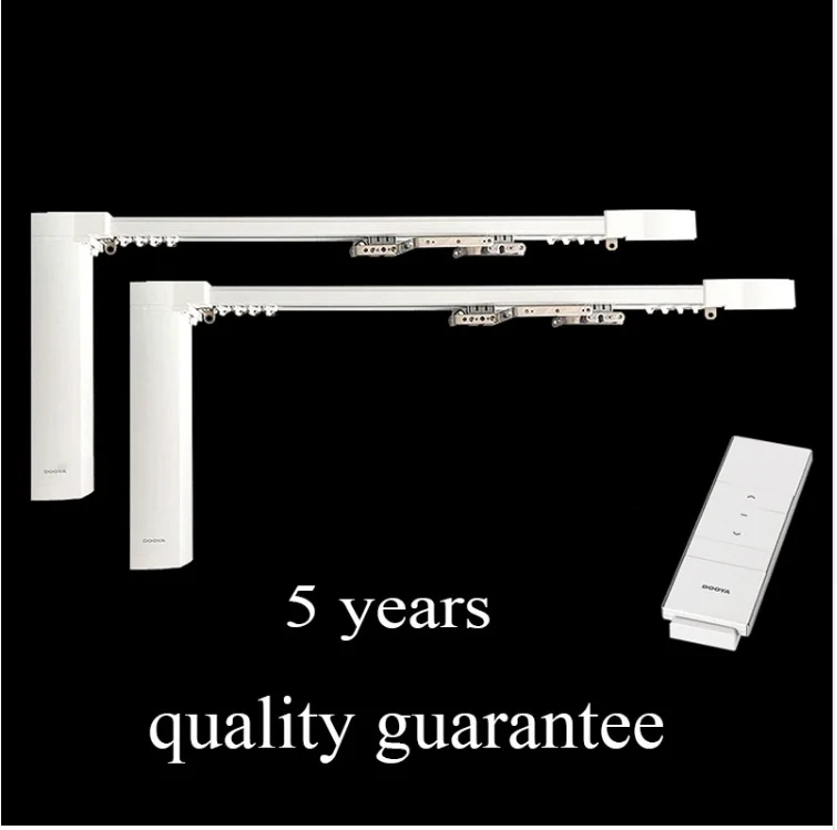 

Бесплатная доставка, бесшумная качественная моторизованная дорожка для штор, умная жизнь, электрическая дорожка для штор с дистанционным управлением, мотор Dooya