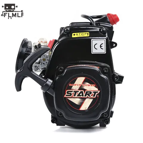 45CC Double Ring 4 Bolt Easy Start Engine Fit 1/5 Hpi Rofun Baha Km Rovan Baja Lois 5ive-T DBXL FG GoPed Redcat Car Toys Parts
