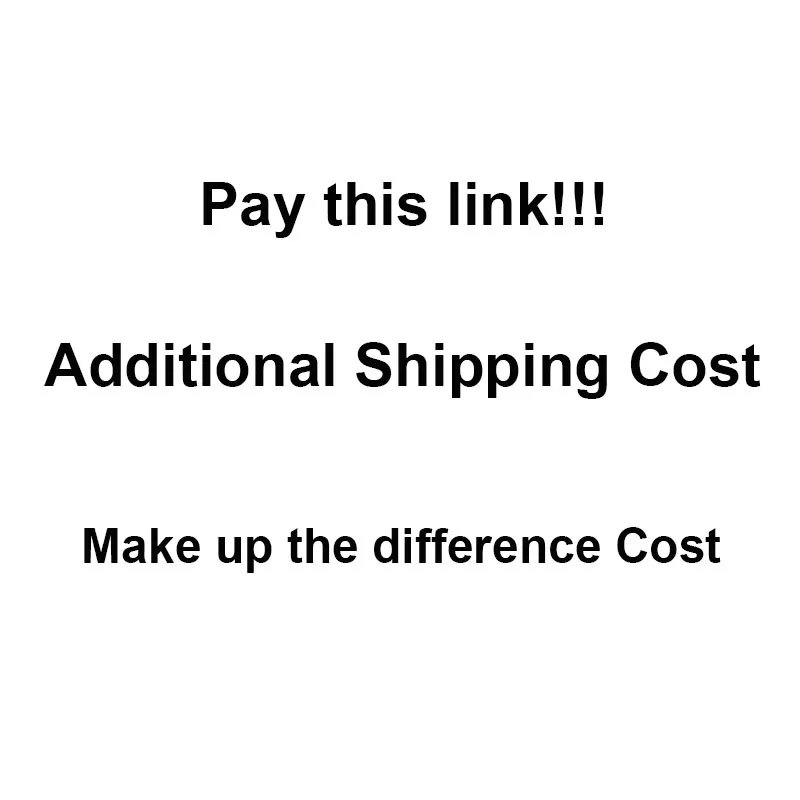 Pay USD 0.01 Extra Fee in order to resend your order,Special link, please do not pay on your own!