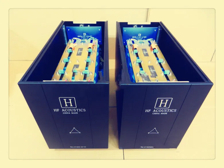 2 uds se consulte Gaowen post-nivel T1000 totalmente equilibrado HIFI postamplificador de nivel de fiebre 560W * 2 8Ω \ 1120W * 2 4Ω