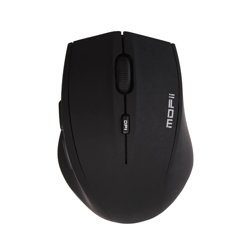 MOFii G52  2.4G UP36 Not Silent Wireless Mouse 3D Style 6 Key Computer Mute Mouse Power Saving Wholesale DP Adjustable