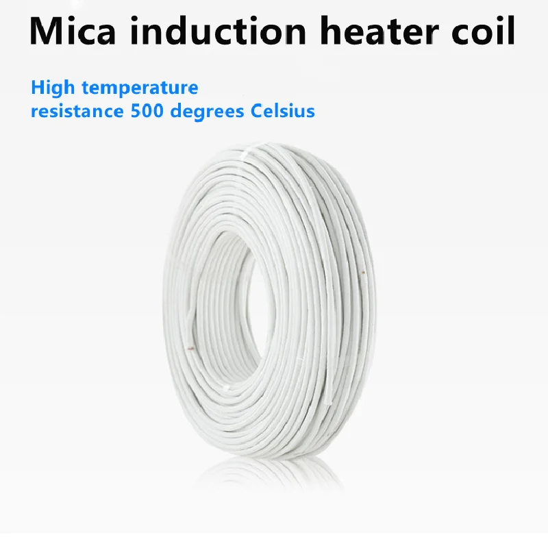 

Mica Copper Coil Cable For Magnetic Induction Heaters High temperature cable withstands temperature of 500 degrees Celsius