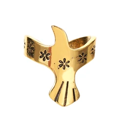 Geometry Simple Single Bird Animal Single U-shape Golden Silver Plated Copper Ear Cuff Clip Earrings for Women & Men