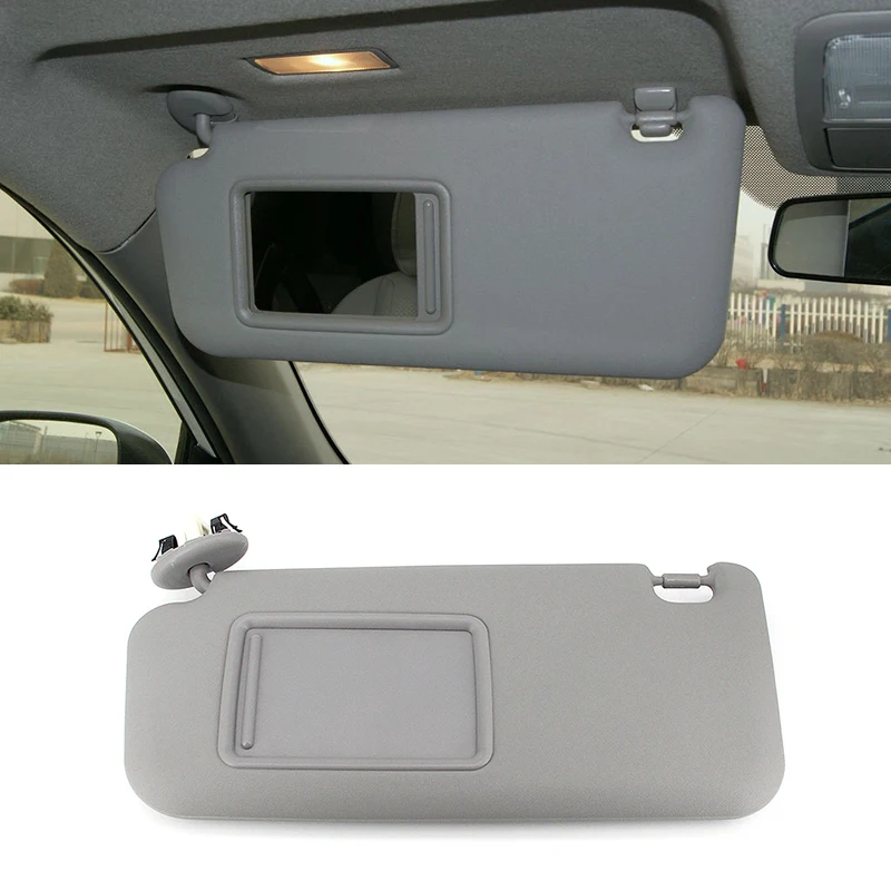 

Gray Left Driver Side Sun Visor for Toyota RAV4 2006-2009 74320-42501-B2 Car Interior Front Window Cover Shade Sunvisor Sunshade