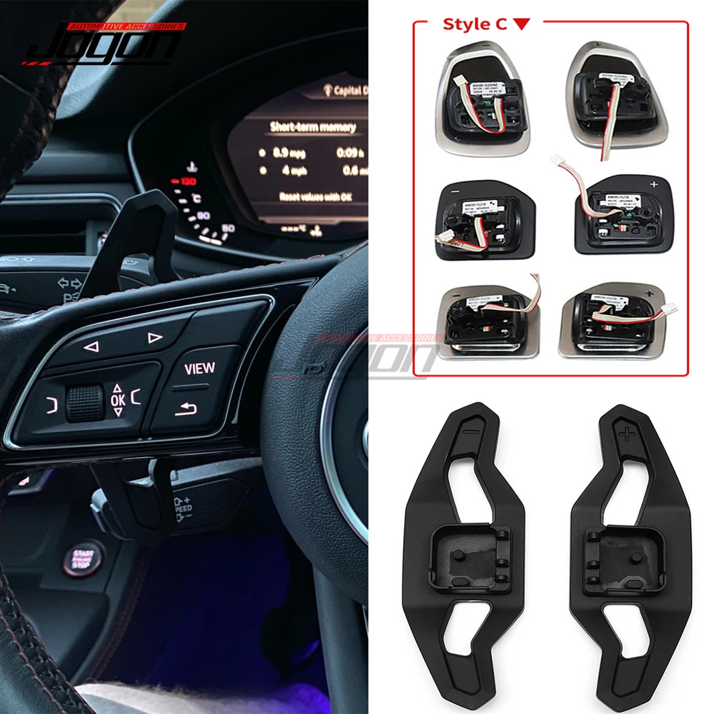 

Replace Steering Wheel Paddles Shift For Skoda Octavia A5 MK2 1Z RS VRS RS Combi Scout 2010 2011 2012 Facelift Extension Shifter