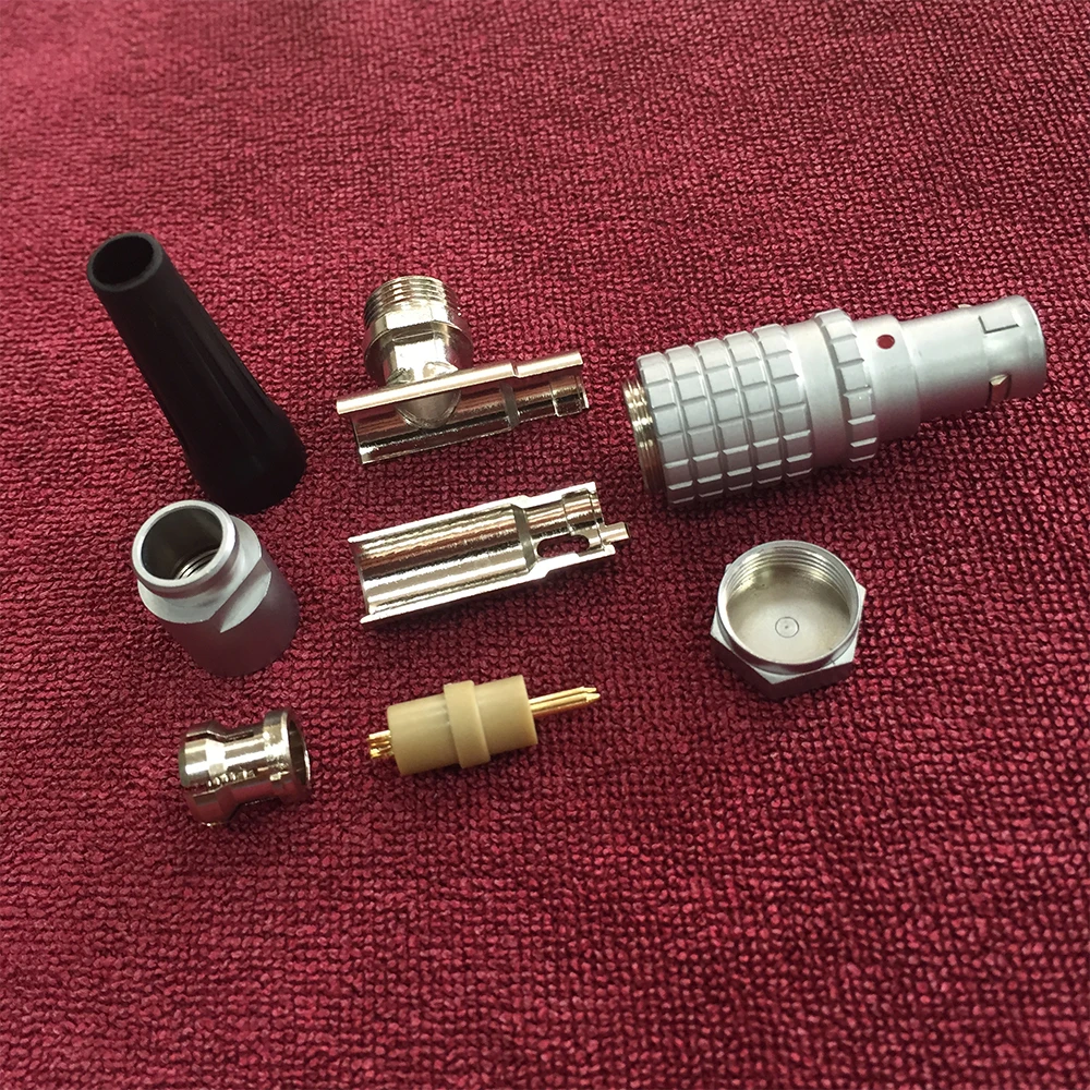 right angle Elbow 90° degree FHG 00B 0B1B 2B 3B 2 4 5 6 8 10 12 14 16 30Pin Plug Push-Pull Self-Latching Circular male Connector