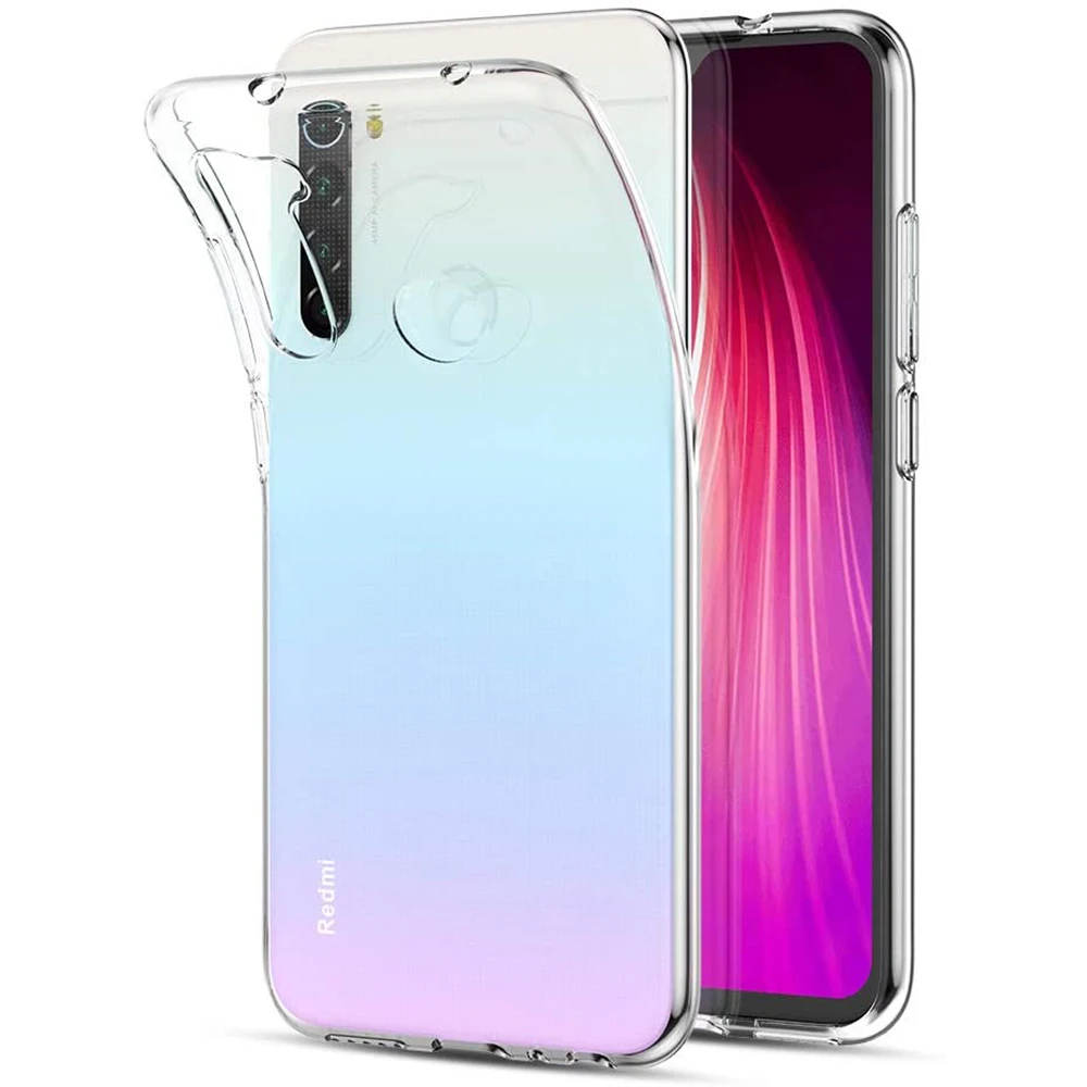 Ultra Thin Clear Phone Case For Xiaomi Redmi Note 10 9 8 7 6 5 Pro 10S 10T 9S 9T 8T 9A 9C 8A 7A 5A Silicone Soft Back Cover Caso