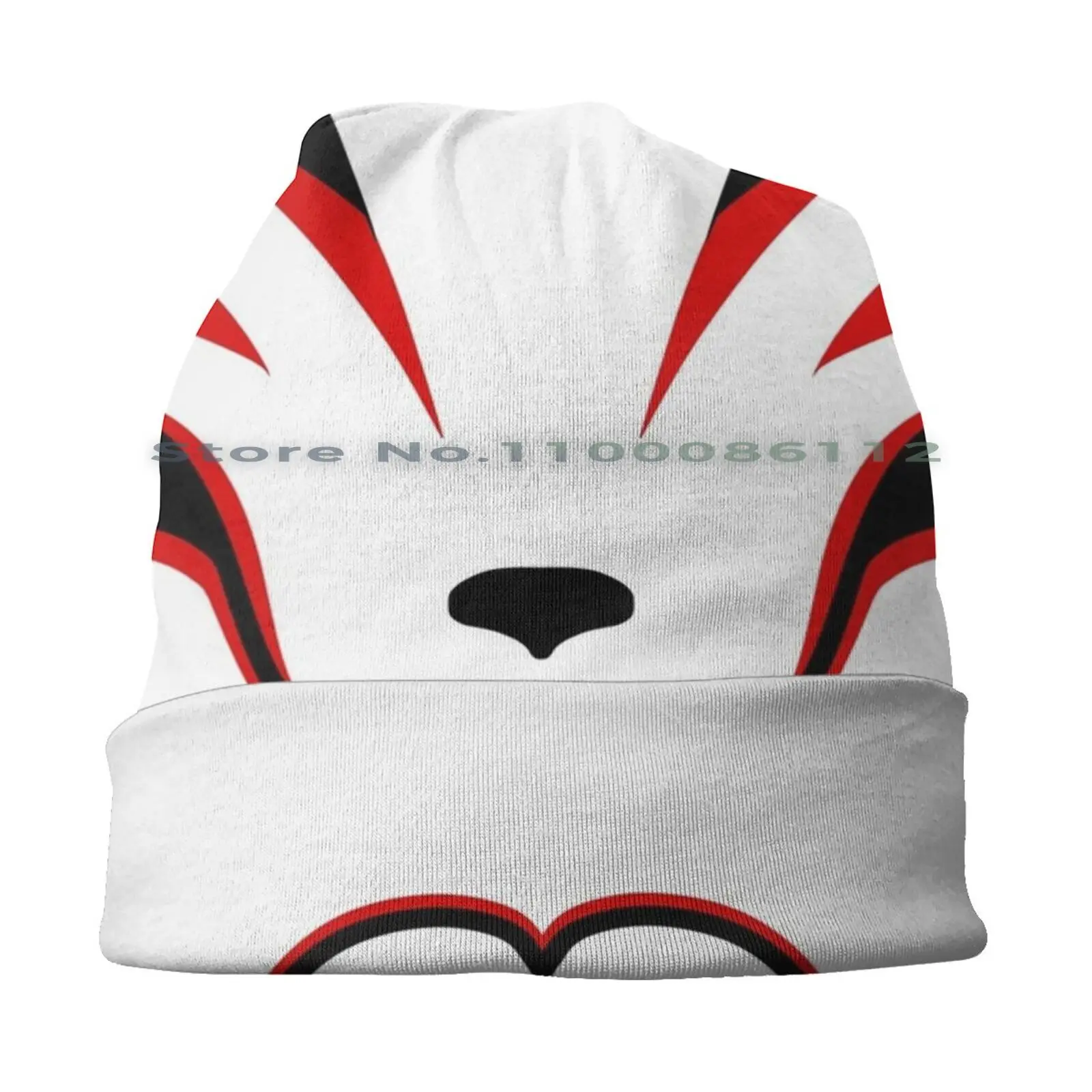 Kitsune Beanies Knit Hat A Handy Dandy Kitsune For These Trying Times Brimless Knitted Hat Skullcap Gift Casual Creative