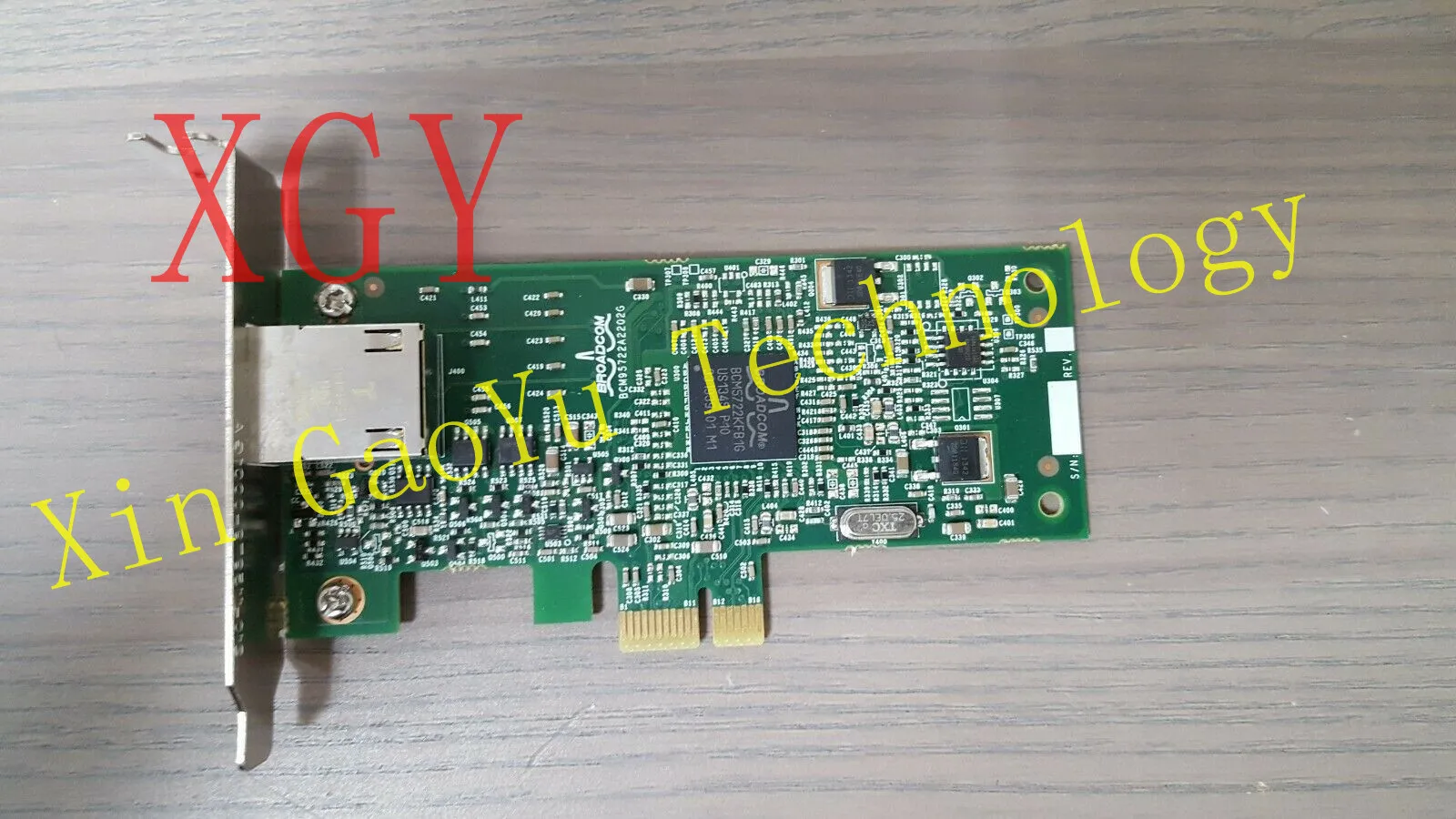 Original FORDell OptiPlex 9020 Broadcom 5722 PCIe Server Network Card C71kj 0C71kj 100% test ok