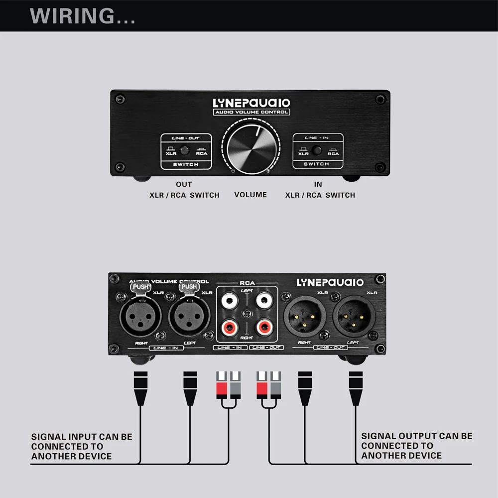 

Audio Volume Controller Balanced Passive PreAmp Active Speaker 2 Channels Volume Controller