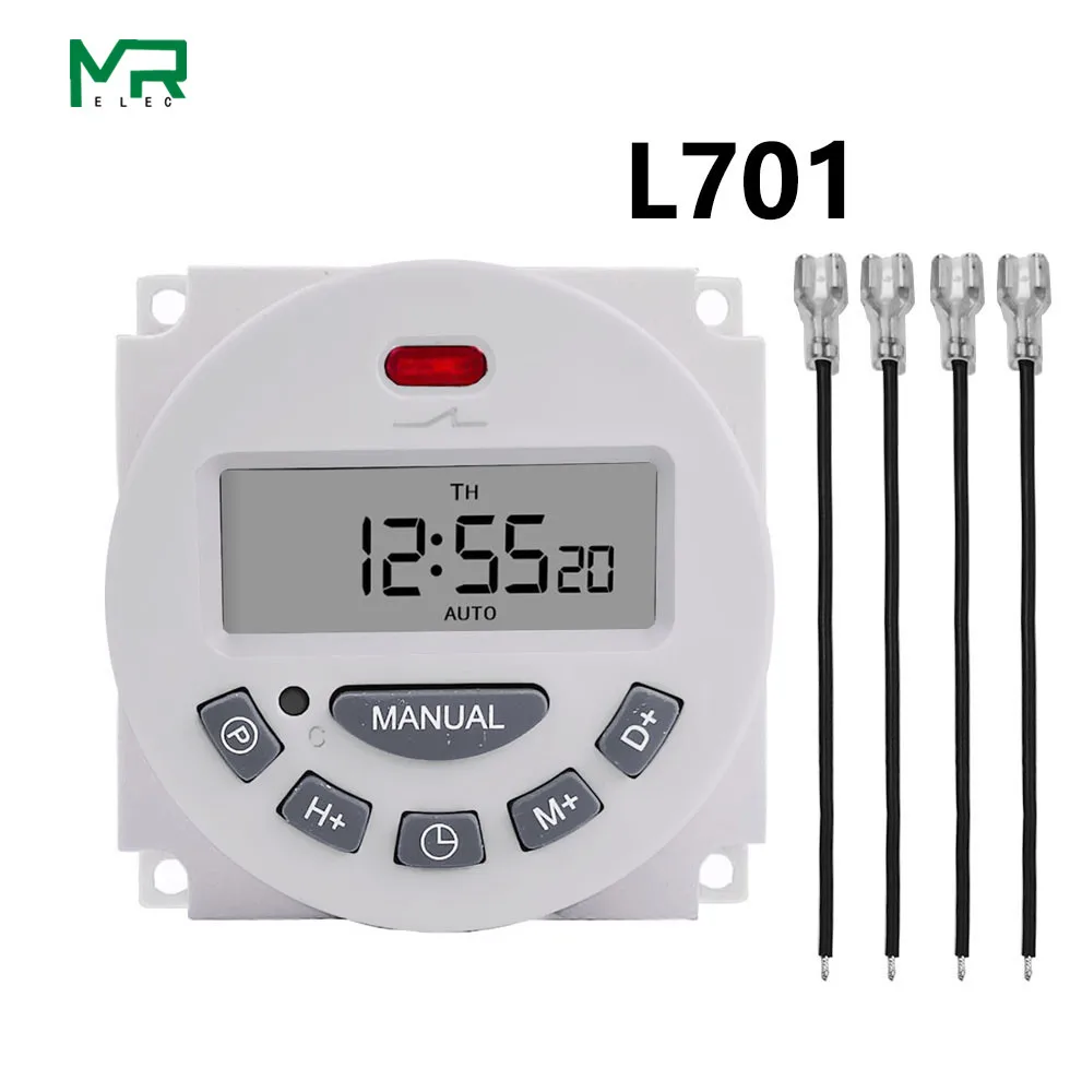 Time Switch  L701 Electronic LCD Digital TIMER SWITCH  AC220-250V time switch weekly programmable electronic timer