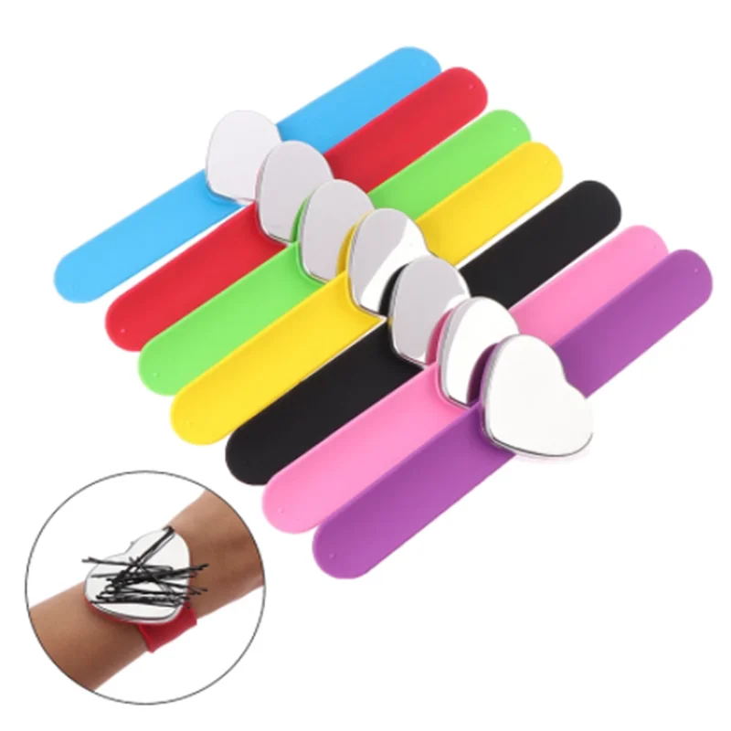 Professional Salon Hair Accessories Magnetic Bracelet Wrist Band Strap Belt Hair Clip Holder Barber Hairdressing Styling Tools