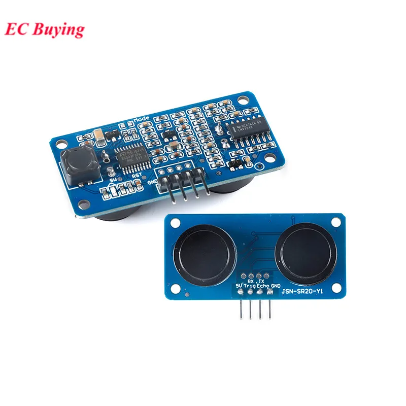 Waterproof Ultrasonic Ranging Module JSN-SR20 JSN-SR04T Dual Probe Distance Measuring Sensor Blind Spot Robot Obstacle Avoidance