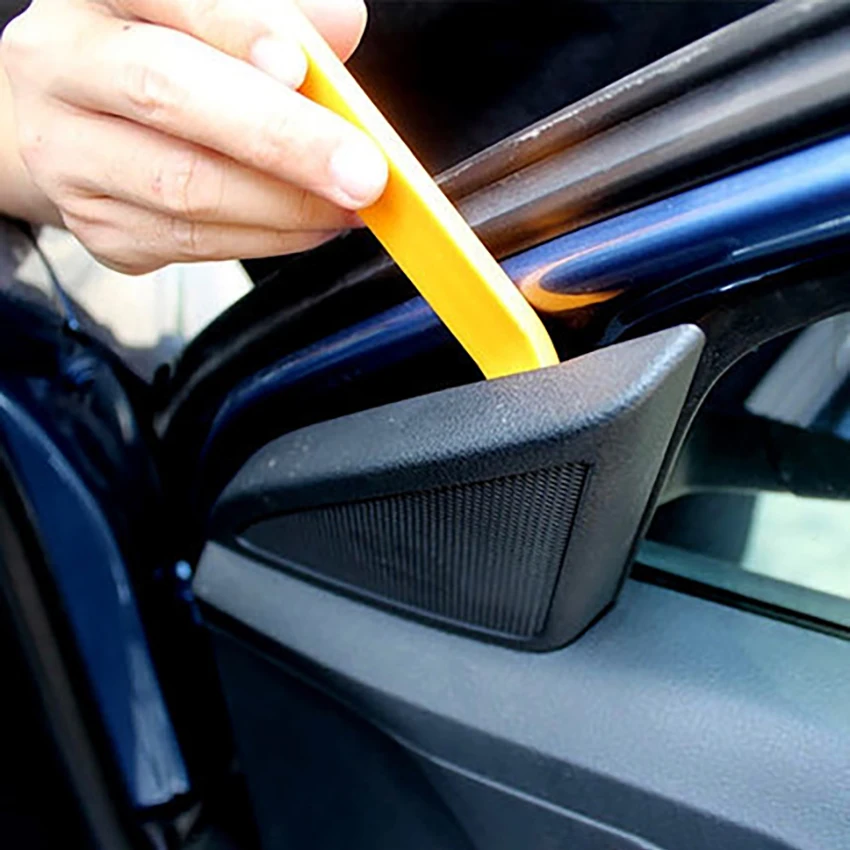 Strumento di rimozione Audio per auto Kit di strumenti per la rimozione del cruscotto interno Clip per porta di leva strumento di riparazione per lo smontaggio del cruscotto Audio