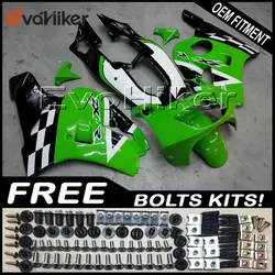 ABS Fairings Green Motorcycle Bodywork Kit for Kawasaki ZXR400 1991 1992 1993 1994 1995 1996 ZXR 400 Full Fairing Set Replacemen