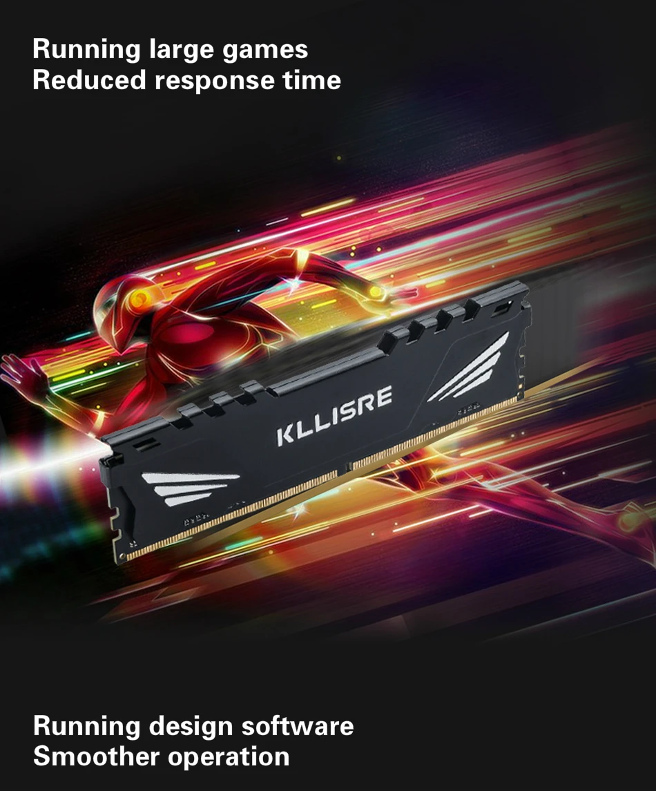 Kllisre Memória DDR4 8GB 16GB 메모리 2666MHz 3200MHz 데스크탑 Dimm