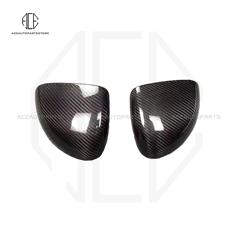 Dry Carbon Fiber Mirror Covers For 570S 540C 720S 650S 675LT 600LT MP4-12C Side Mirror Cap Frame Replacement Style