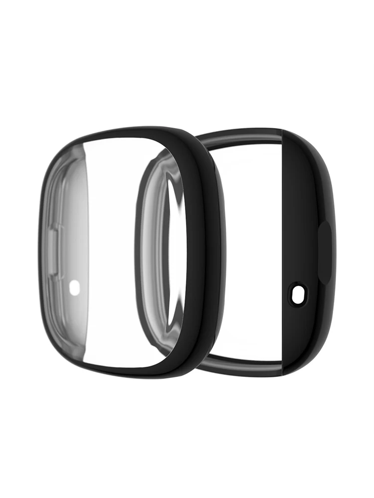 คุณภาพสูง PC ป้องกันหน้าจอสำหรับ Fitbit Versa 3สำหรับ Fitbit Sense