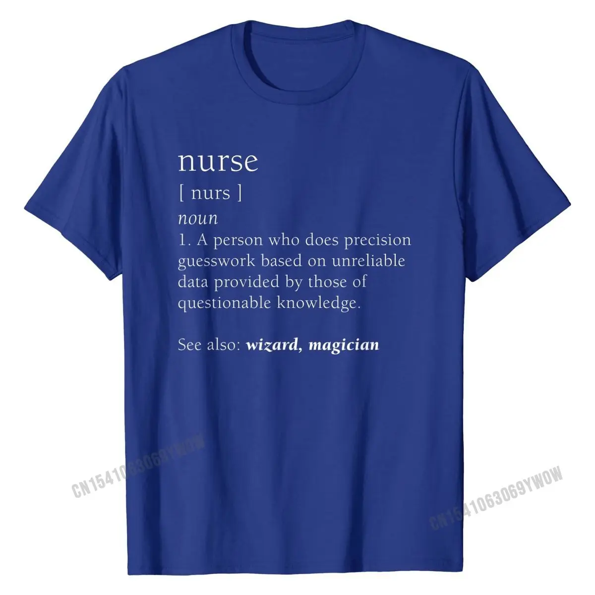 Nurse Definition Shirt, Funny Cute Nurses Week Gift T Shirts Printing Brand Man Tops Shirts Printing Cotton