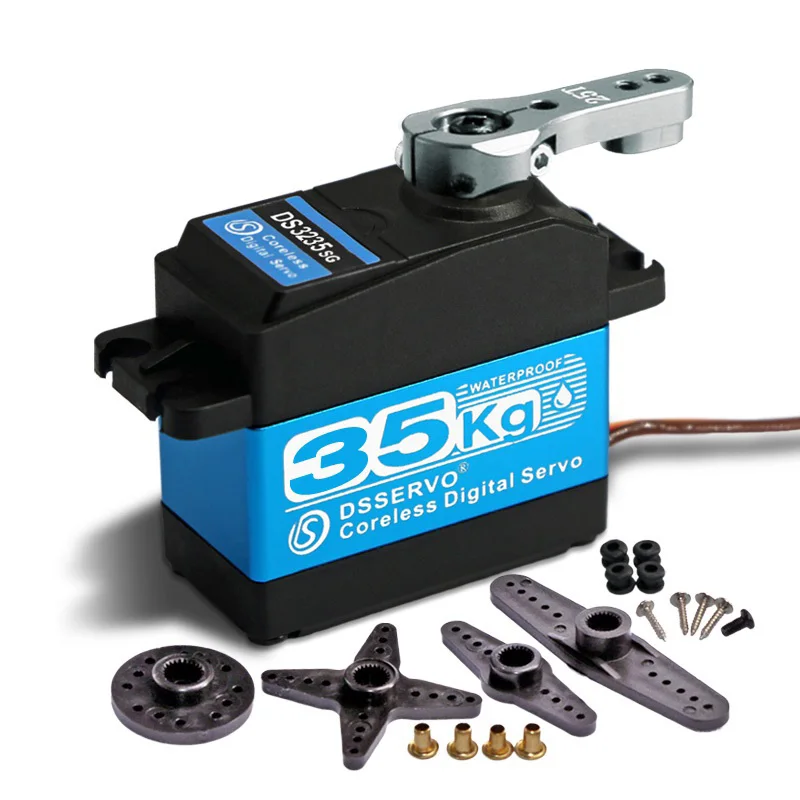 デジタルコアレスサーボds3235およびds3225,高トルクサーボ,sg,防水,35kg /25kg,ロボットrcカー用