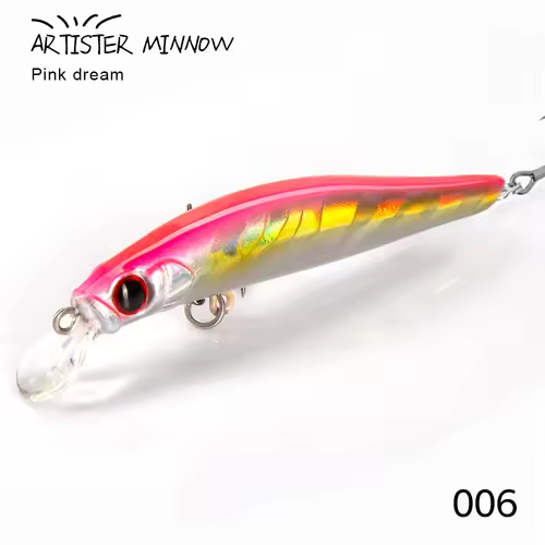 Hunthouse Trout Fishing Lure Sinking Jerkbait 70/80/105mm 7/8.5/18.5g Artist Minnow Sea Fishing Bait Twitch Hard Lure For Bass - Image 22