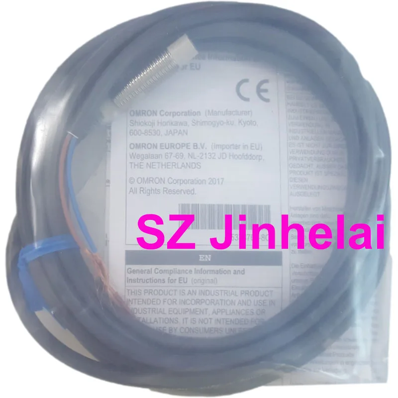 Imagem -02 - Omron-sensores Capacitivos do Interruptor de Proximidade E2e-x4md1 E2e-x4md1 E2e-x4md1 E2e-x4md2 E2e-x4md2-z Autêntico 2m 1224vdc