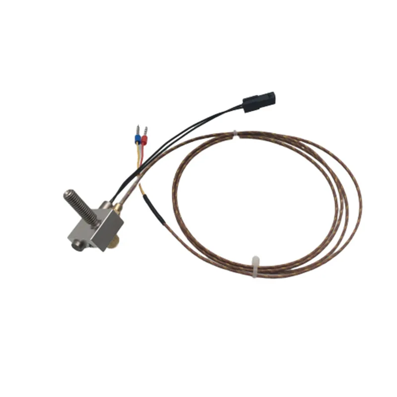 

1pcs Replicator 2 3D printer hotend kit 0.4mm nozzle heater cartridge TC thermocouple 1.75mm