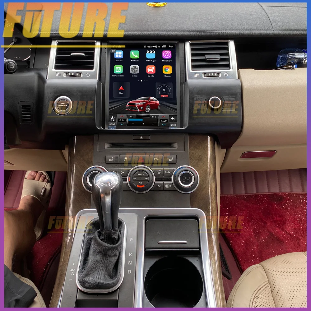 Car Radio Stereo Android 12.0 For Land Rover Range Rover Sport 2010-2013 Multimedia Player GPS Navigation DVD Carplay Head Unit