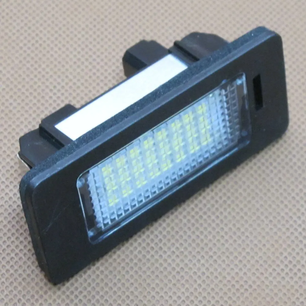 Car LED License Number Plate Light For BMW E46 E39 E90 E91 E92 E93 F30 F31 F34 Auto Registration Mark Lamp