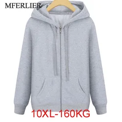 Moletom masculino plus size, casaco de fleece 5xl 6xl 7xl 8xl 9xl 10xl 160cm para outono e inverno