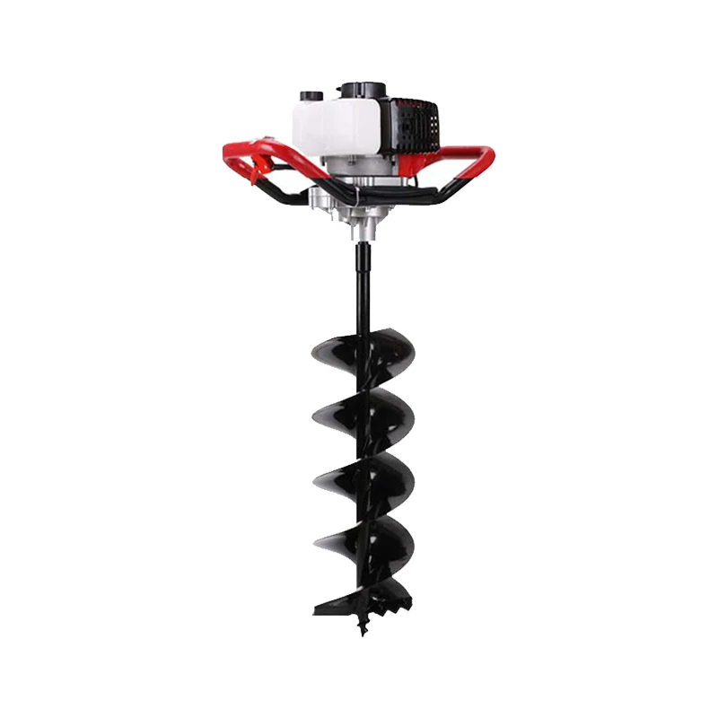 

Digging Grounding Tree Planting Four-stroke Small High-power Planting Digging Ground Hole Pile Driver Gasoline Drilling Machine