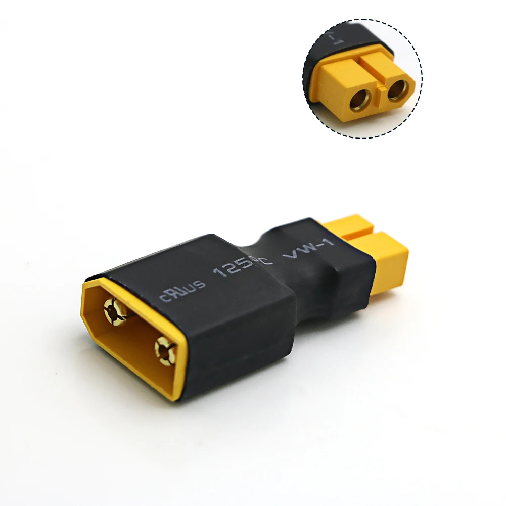 Adapter XT60 męskie/żeńskie do XT30 XT90 EC5 EC3 przejściówka Adapter konwerter RC Drone złącze przetwornica do baterii wtyczki akcesoria