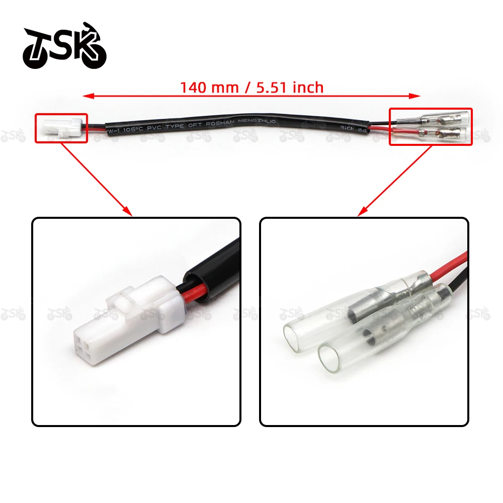 

Переходник для подключения кабеля для KTM 125 200 250 690 790 DUKE SMC/маркер сигнала Connector 2 шнура питания