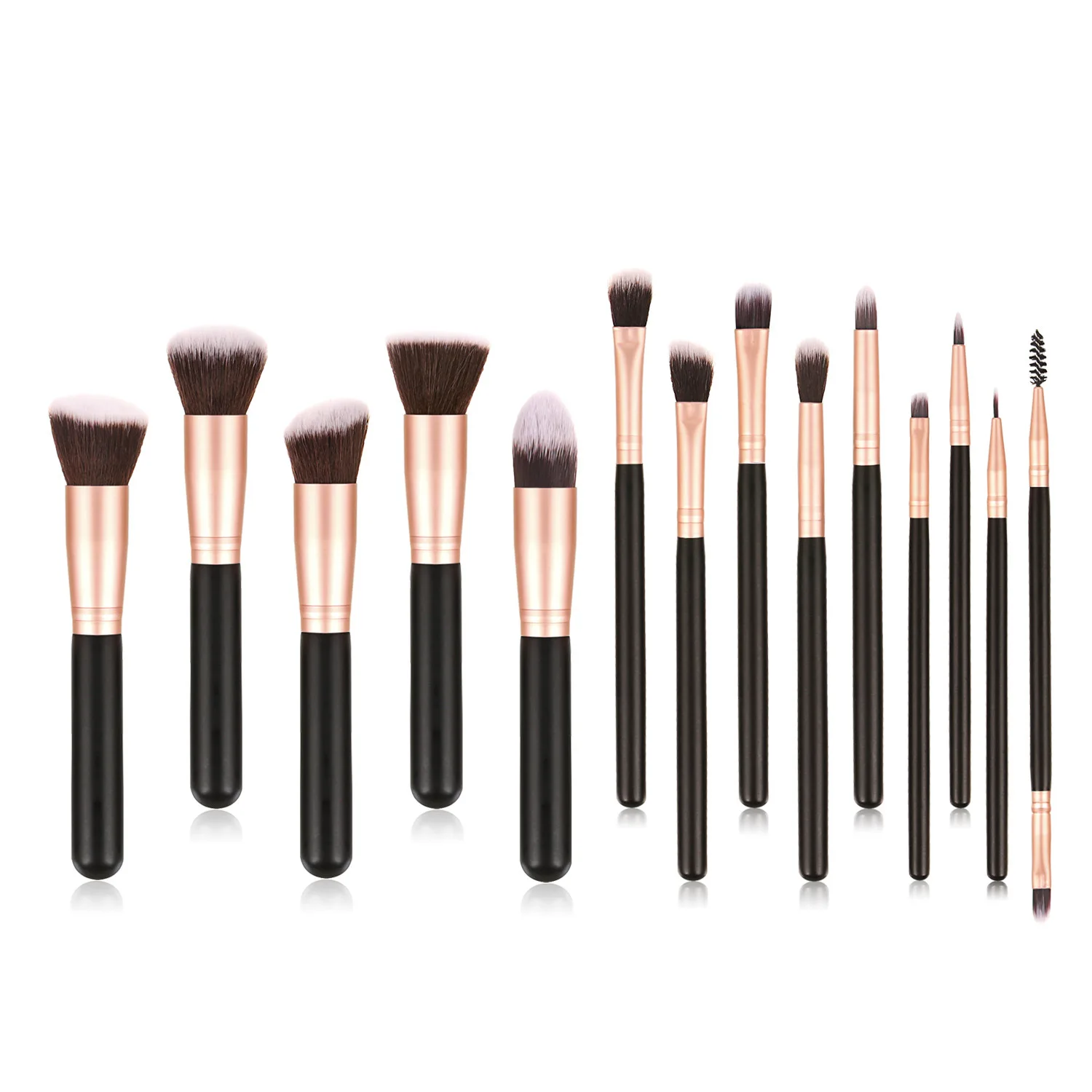 14pcs makeup brushes set for foundation powder blusher lip eyebrow eyeshadow eyeliner brush cosmetic tool WA 171