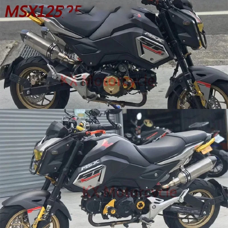 For HONDA MSX125 MSX125SF 2012-2020 Upgrade Motorcycle Exhaust Systems Header Front Link Tube Connect Middle Pipe