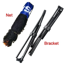Portable Standard Professional Tennis Training Net Foldable Badminton Net With Stand For Adult kids Indoor Outdoor Tennis Sports