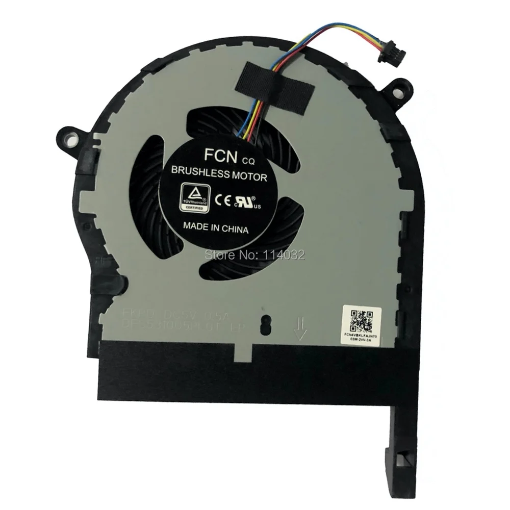 FX504 Laptop CPU GPU Fans Cooling For ASUS TUF Gaming FX504 FX504G FX504GE FX504GD FX504GM Cooler 13NR00J0P02011 13NR00J0P01021