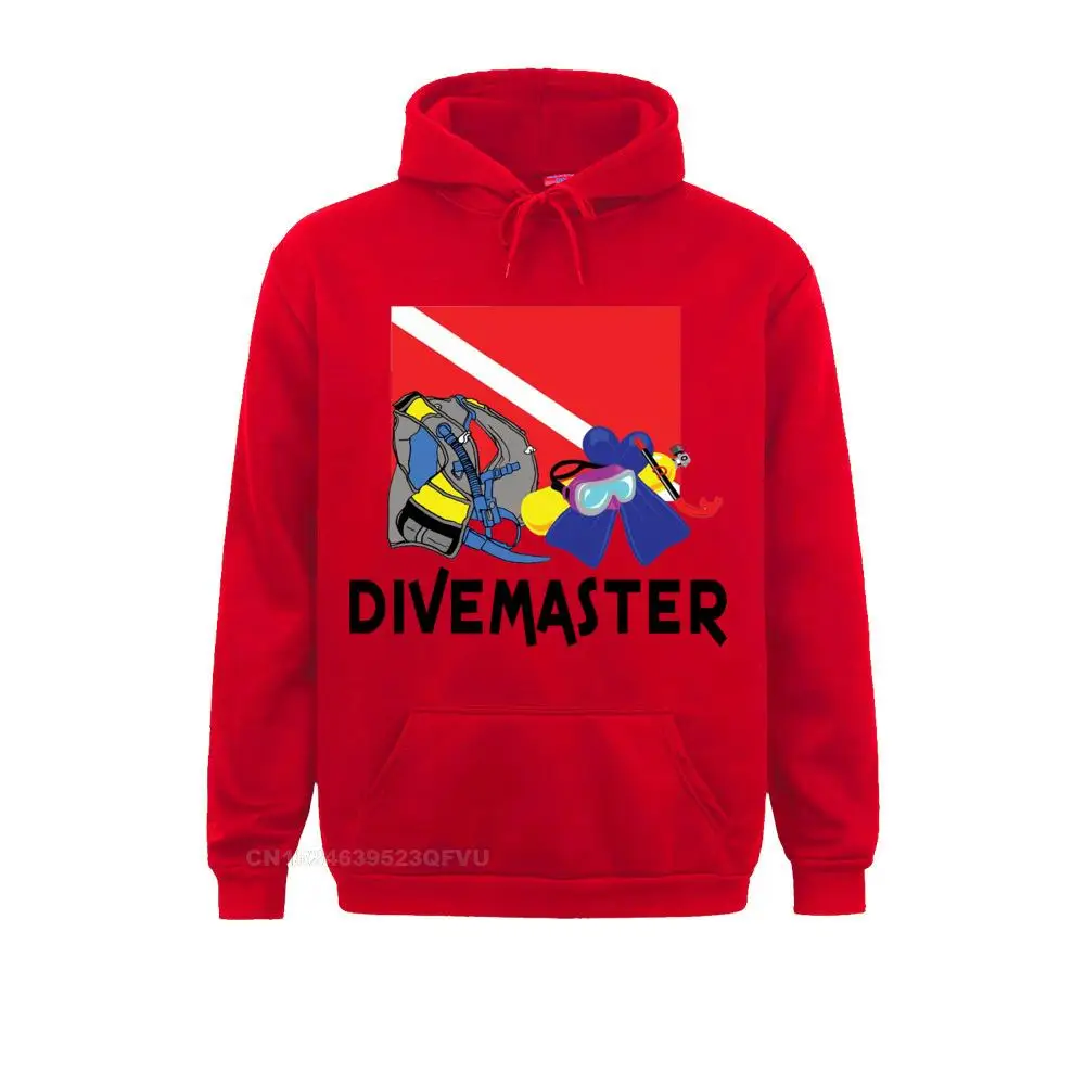 Scuba Divemaster Hoodie Men Pure Cotton Women 2021 Dive Diver Sea Snorkeling Sports Diving Oversized Streetwear