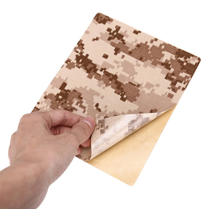 15 * 18CM Silencer Protect Camouflage Patch Sniper Cloth Cover Excellent waterproof performance suitable for various pastes *