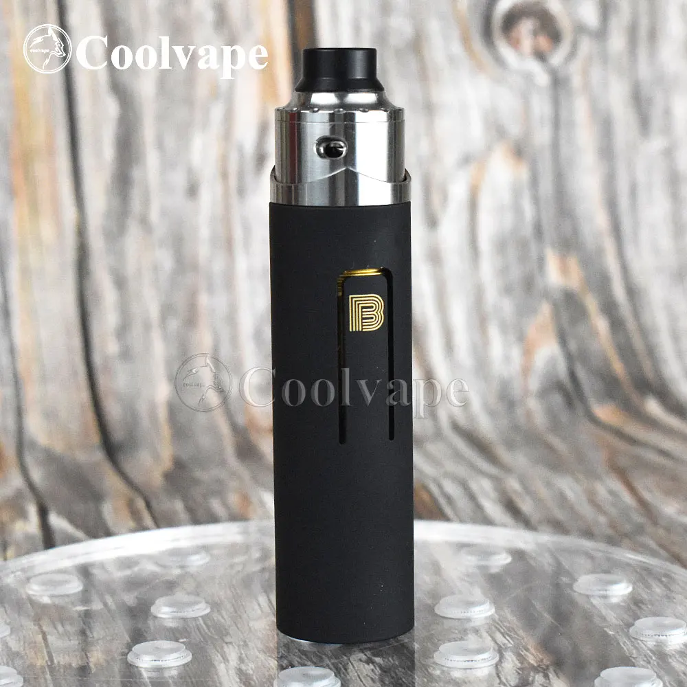 WOLF-Aço Inoxidável Anel Vape Acessórios, Hellfire Maverick, Rda Beleza, Hellfire, 24mm, Diâmetro Interno de 22mm