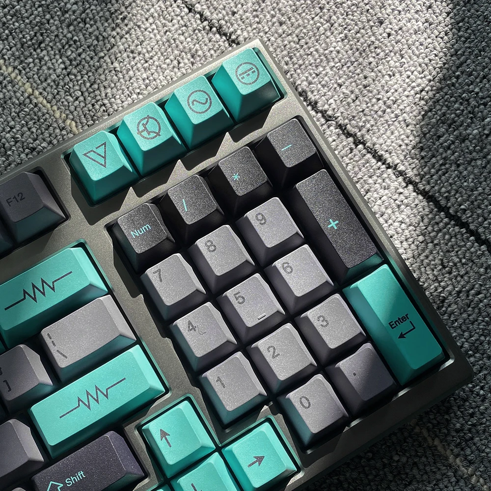 GMK-KEY 전기 키캡 세트, 체리 프로필 pbt 키캡, MX 스위치 dz60 Gk61 sk61 염료 승화 키캡, 135 키