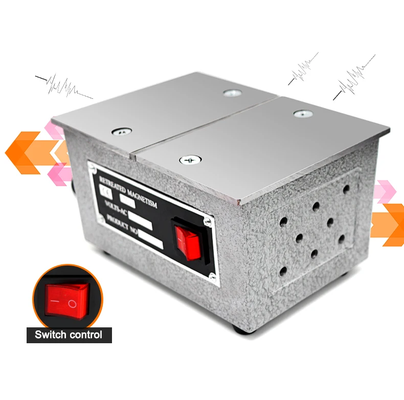 TC-1/TC-2 100 واط/200 واط قوية المعادن قالب الأجهزة أداة قياس أداة سطح المكتب شقة ديمغانيتايزر Degaussing ديمغانيتايزر