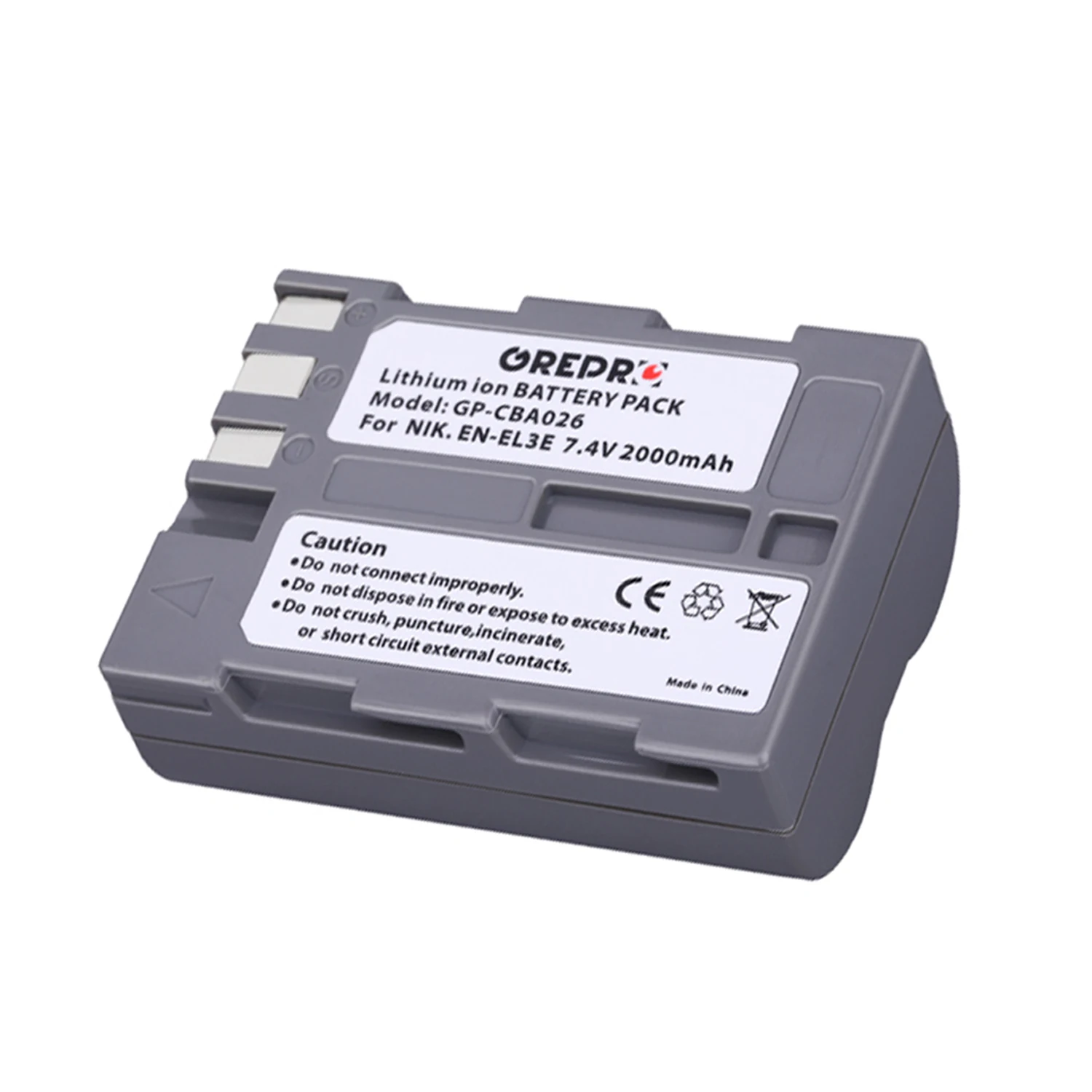 Аккумулятор 2000 мА · ч EN-EL3e EN EL3e ENEL3e + зарядное устройство EN EL3 с портом Type-c для Nikon D30, D50, D70, D70S, D90, D80, D100, D200, D300, D700