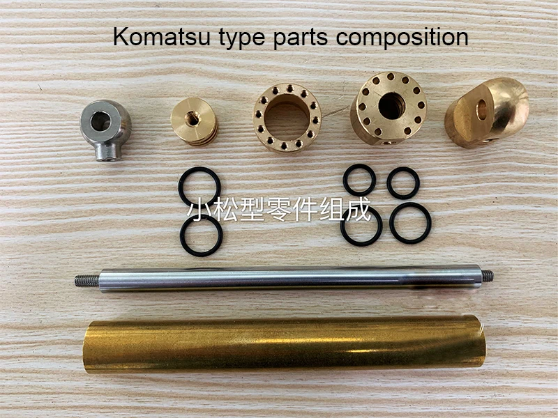 Mini siłownik hydrauliczny do koparki o wysokiej wytrzymałości i wysokiej symulacji mosiężnej rury bez szwu z mosiądzu H59