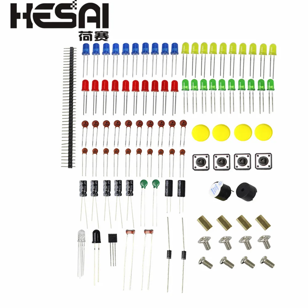 Smart Electronic Parts Pack Package Electronic 830 Breadboard Starter Kit Applicable To Various Diy Suites