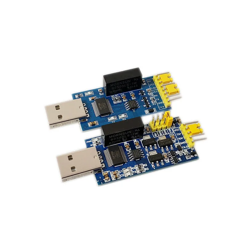 FTDI Isolated USB to UART TTL, USB to Serial Port TTL 5V3.3V2.5V1.8V Optically Isolated Magnetic Isolation Adapter