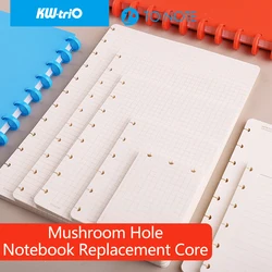 Multiple Sizes Notebook Inner Page Loose Leaf Refill Paper Mushroom Hole Loose Leaf Core Replacement Notepad DIY Inside Paper