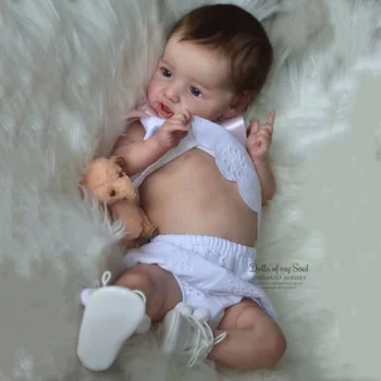 23 inch Bebe Reborn doll kit Gertie by Laura Lee Eagles vinyl unpainted unfinished mold large size full limbs empty reborn kit