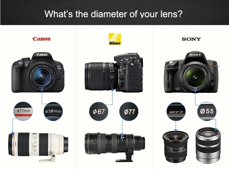 Hoya-filtro polivelador digital, 49mm, 52mm, 55mm, 58mm, 67mm, 72mm, 77mm, 82mm, filtro coturno, compatível com fujifilm, canon, nikon, sony